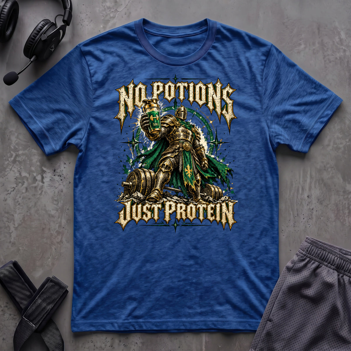 No Potions Just Protein T-Shirt