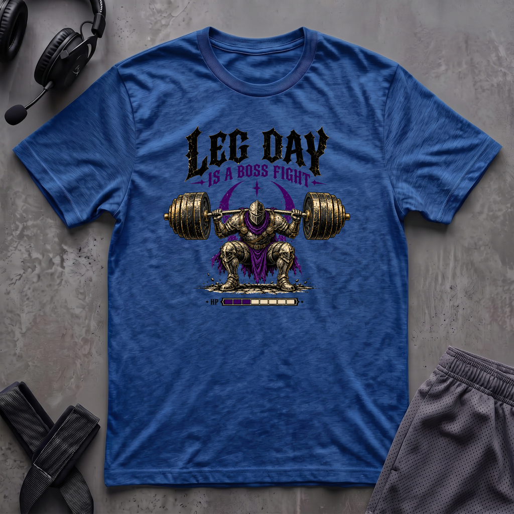 Leg Day Is A Boss Fight T-Shirt