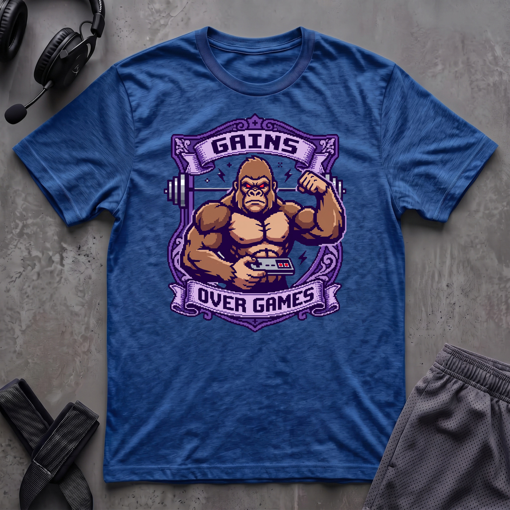 Gains Over Games T-Shirt