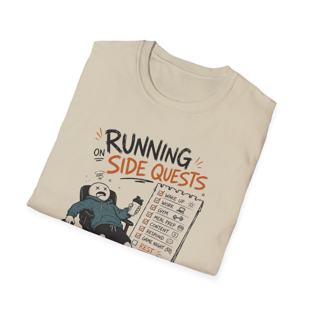 Running On Side Quests T-Shirt