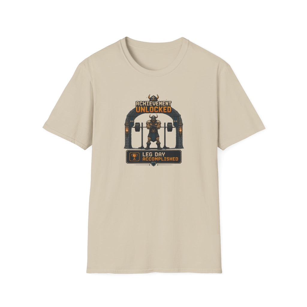 Leg Day Achievement Unlocked T-Shirt