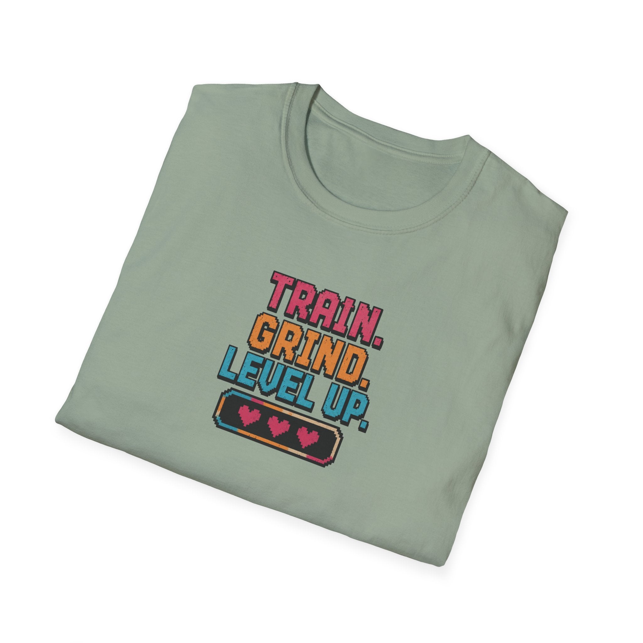 Train. Grind. Level Up. T-Shirt