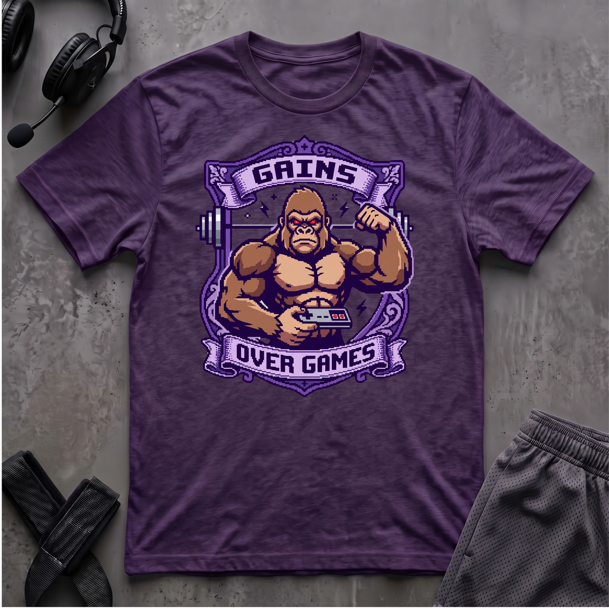Gains Over Games T-Shirt