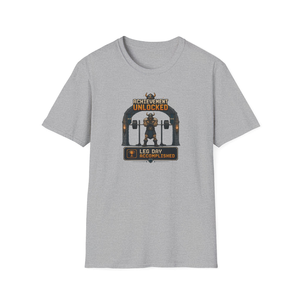 Leg Day Achievement Unlocked T-Shirt