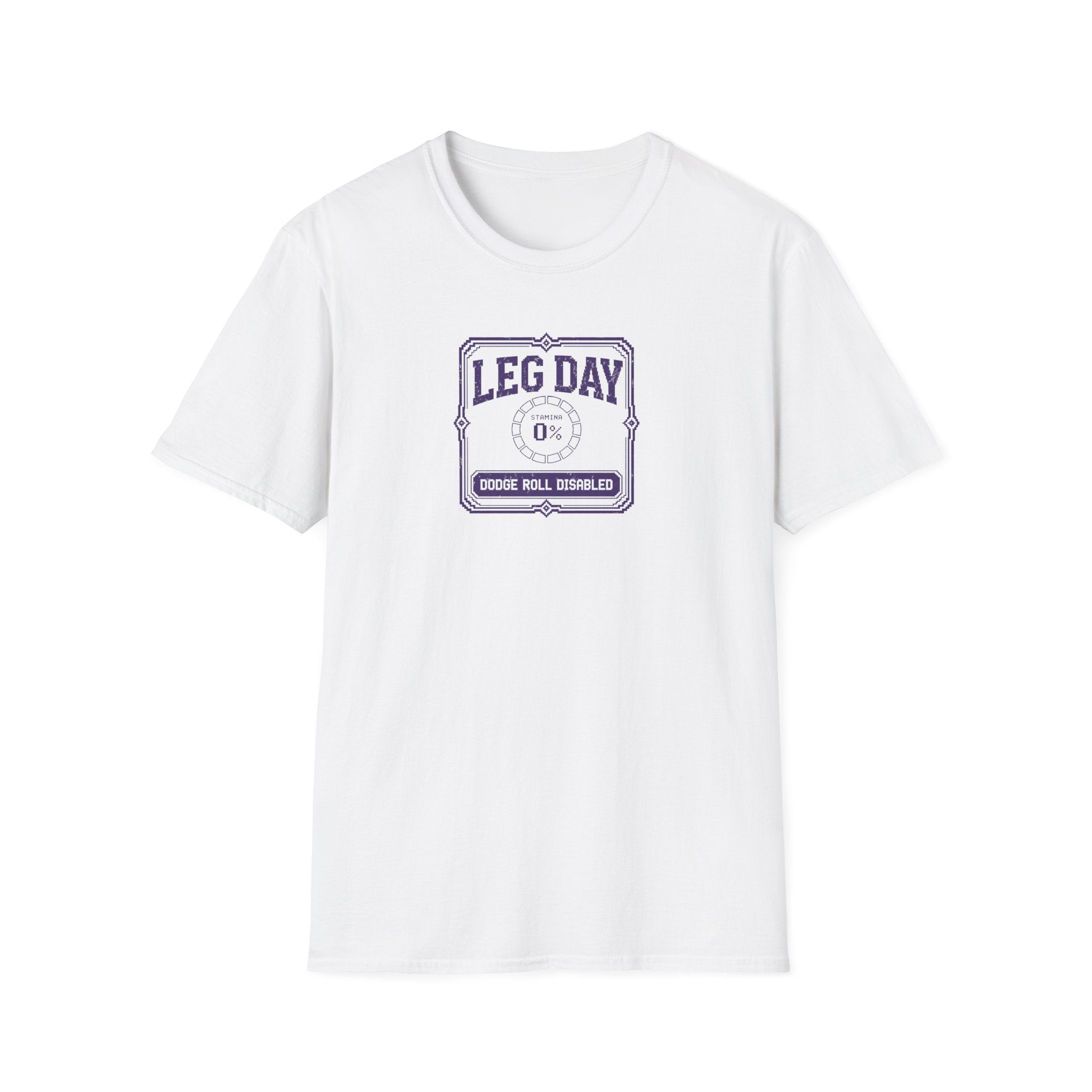 Leg Day Dodge Roll Disabled  T-Shirt