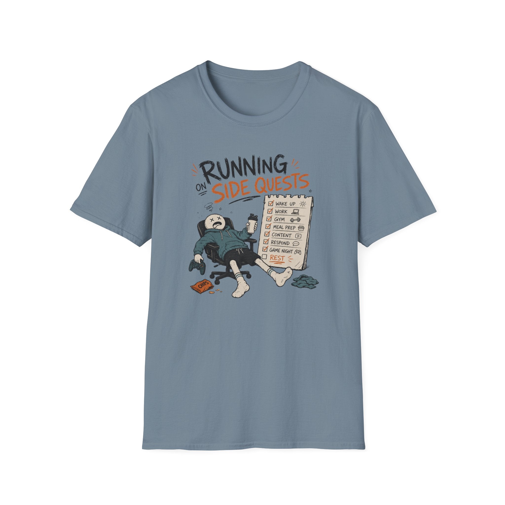 Running On Side Quests T-Shirt