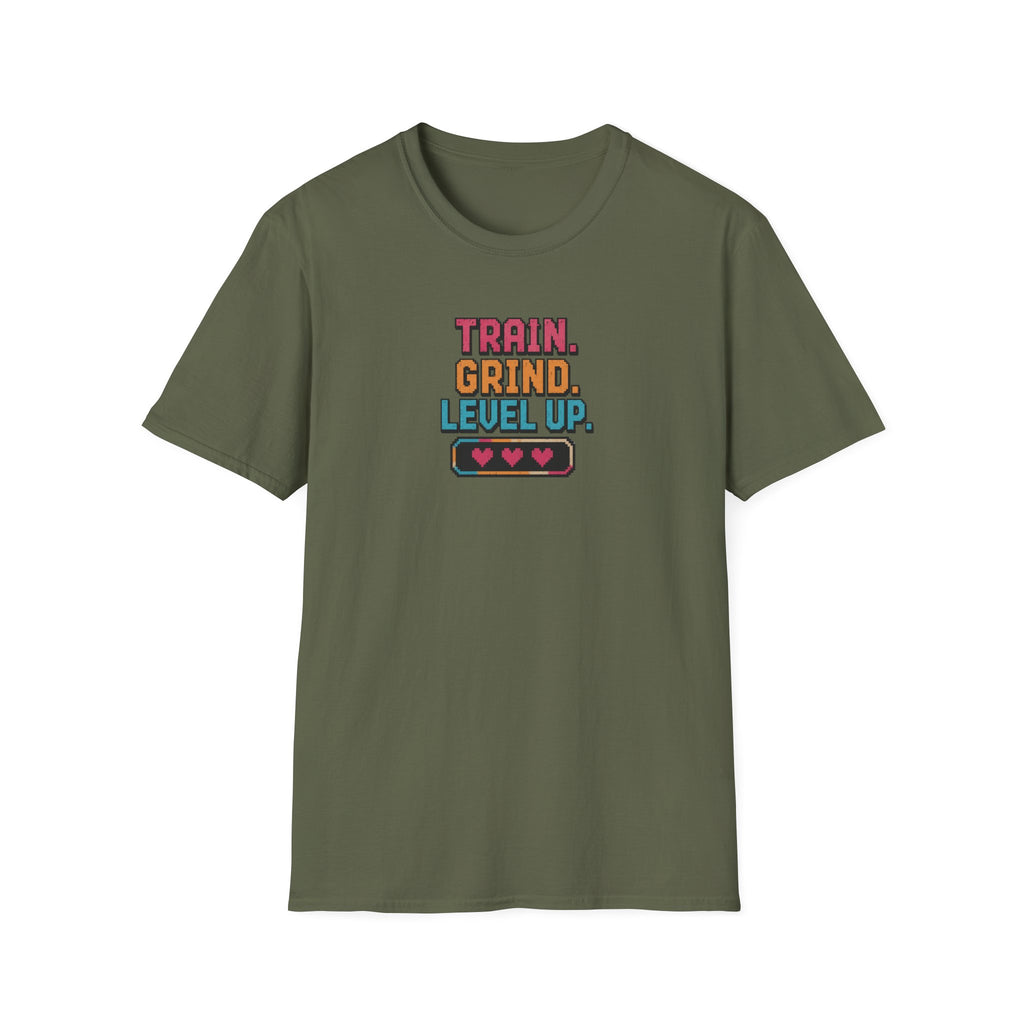 Train. Grind. Level Up. T-Shirt