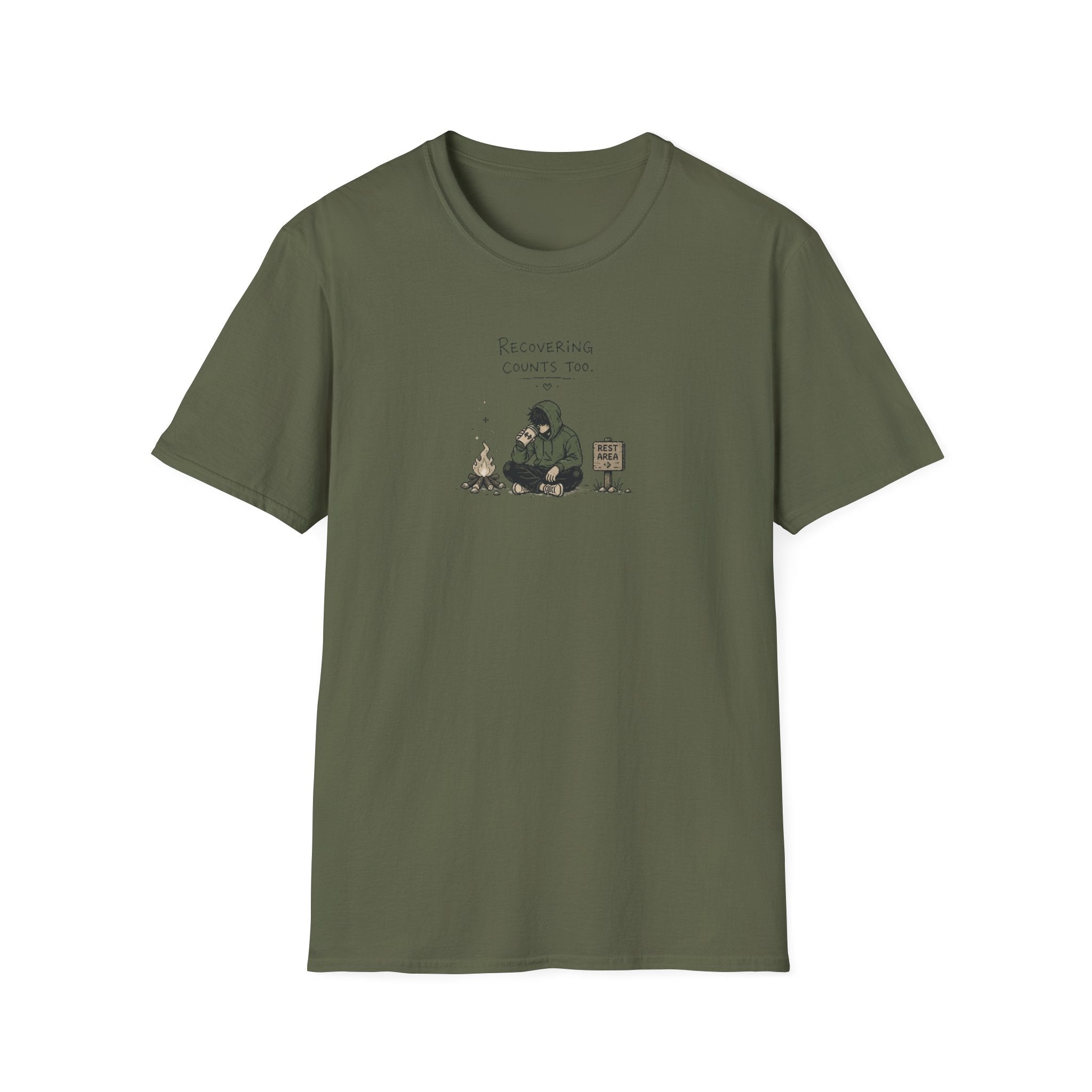 Recovering Counts Too T-Shirt