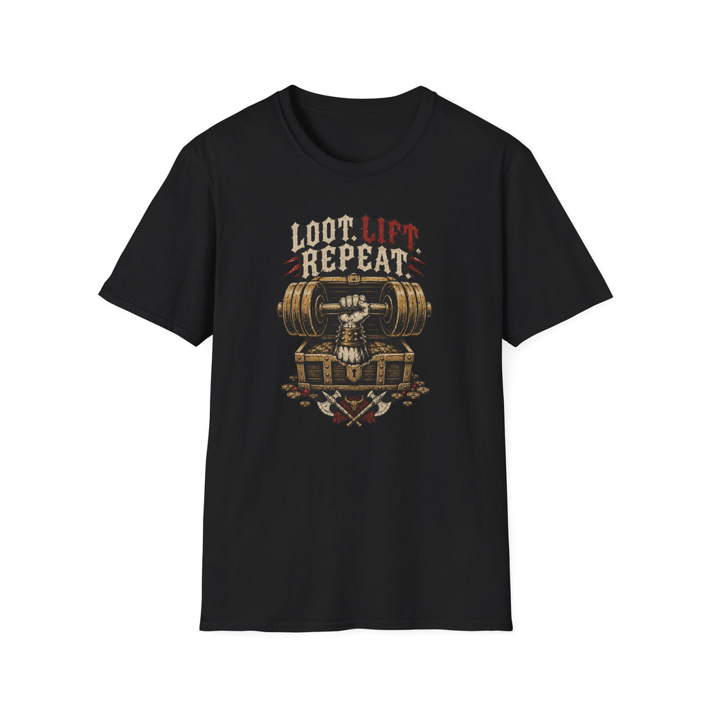 Loot. Lift. Repeat. T-Shirt