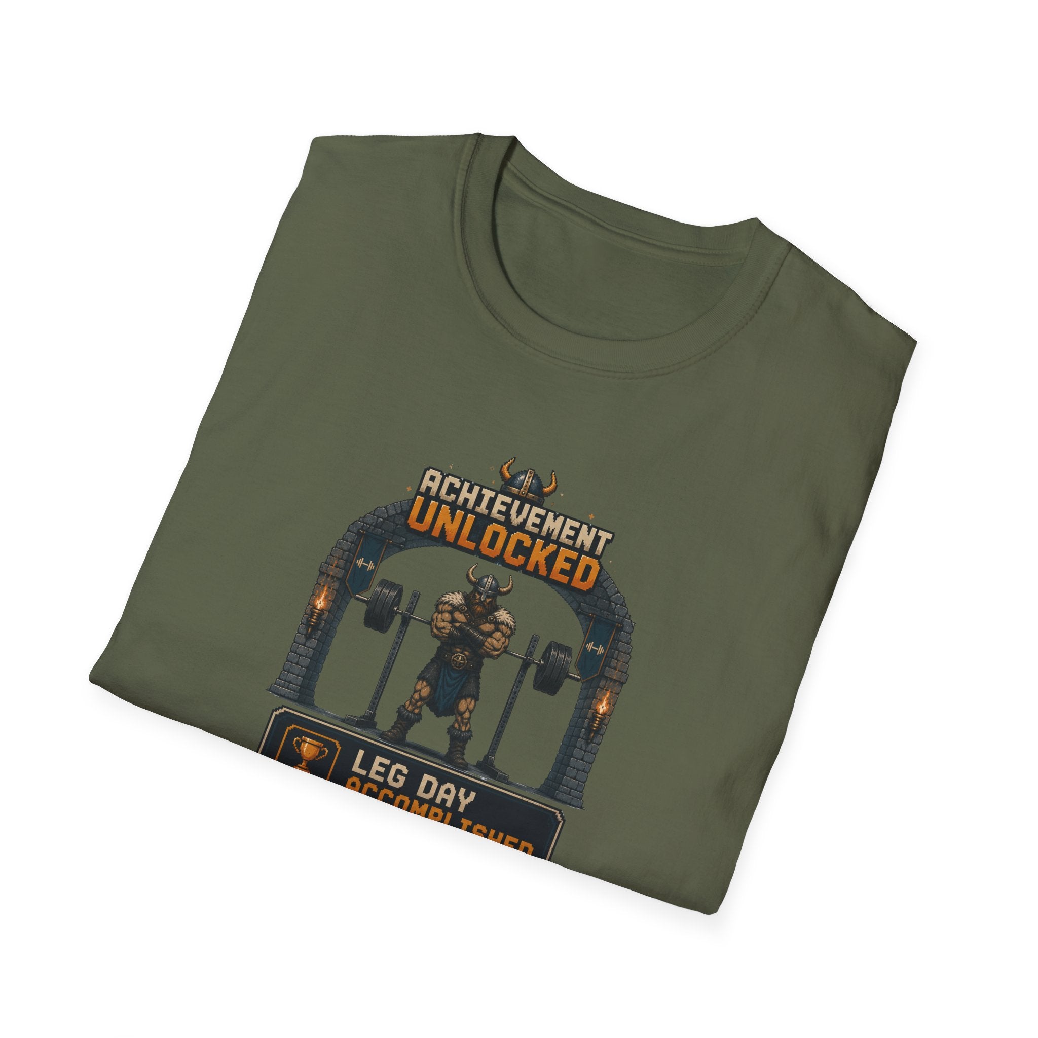 Leg Day Achievement Unlocked T-Shirt