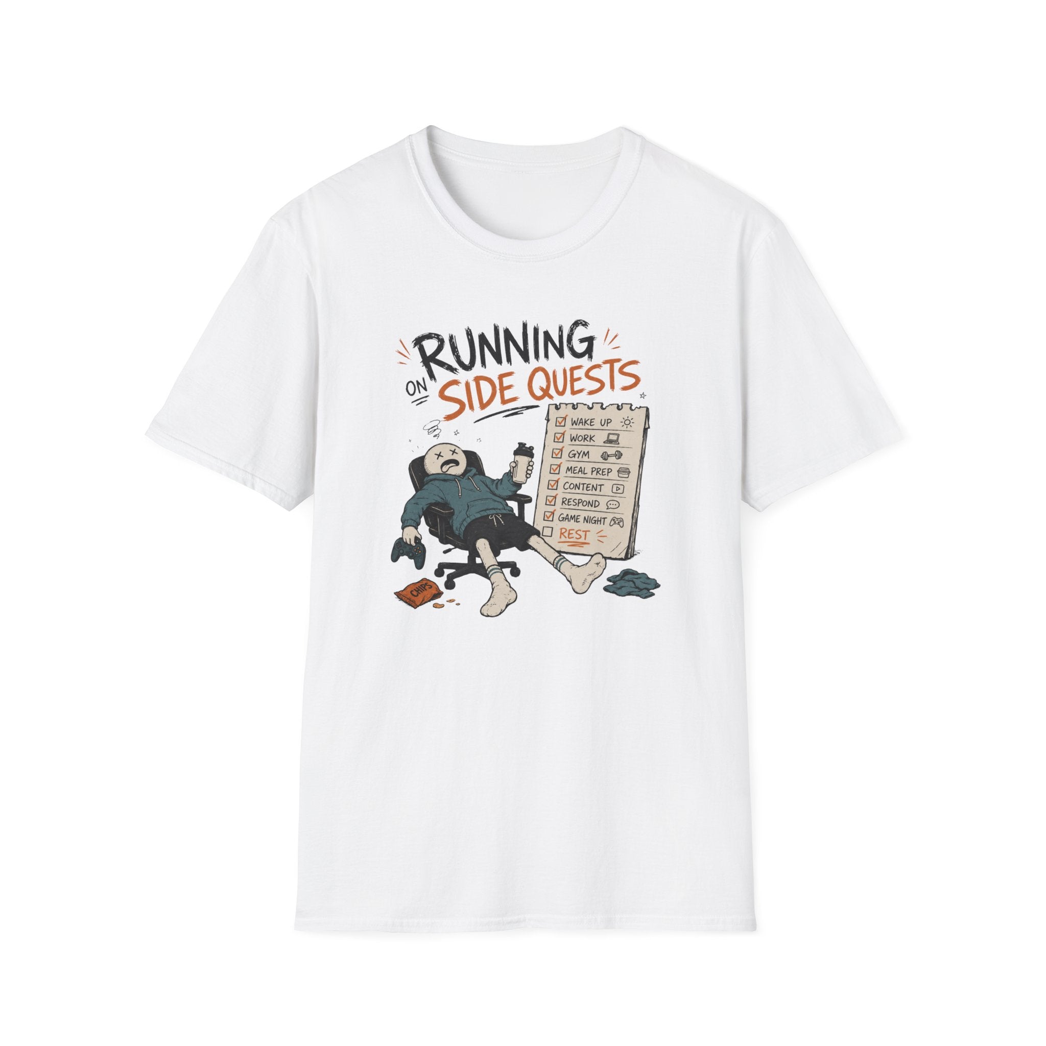 Running On Side Quests T-Shirt