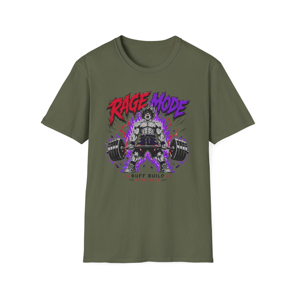 Rage Mode Buff Build Activated T-Shirt