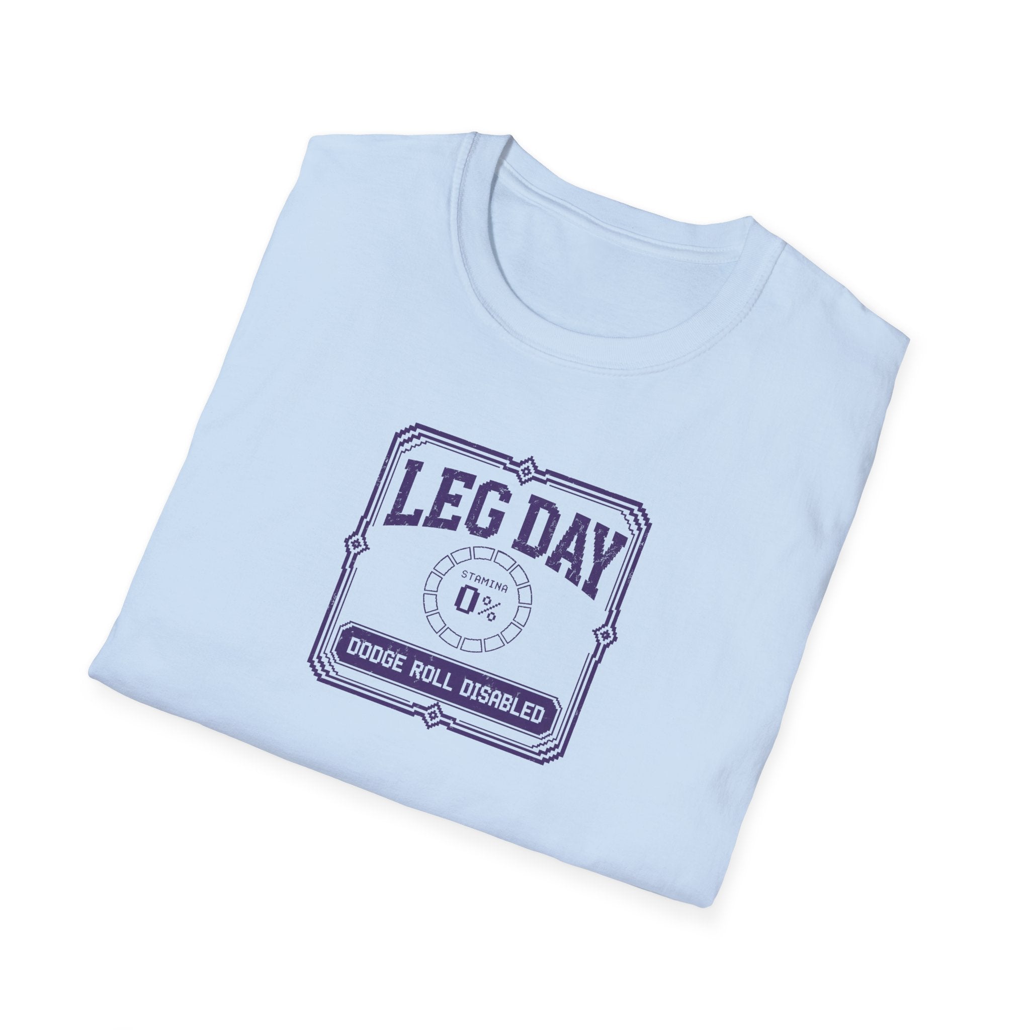 Leg Day Dodge Roll Disabled  T-Shirt