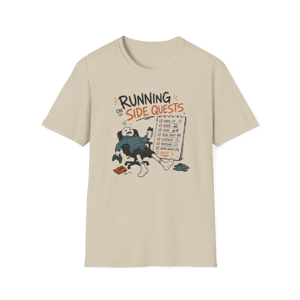 Running On Side Quests T-Shirt