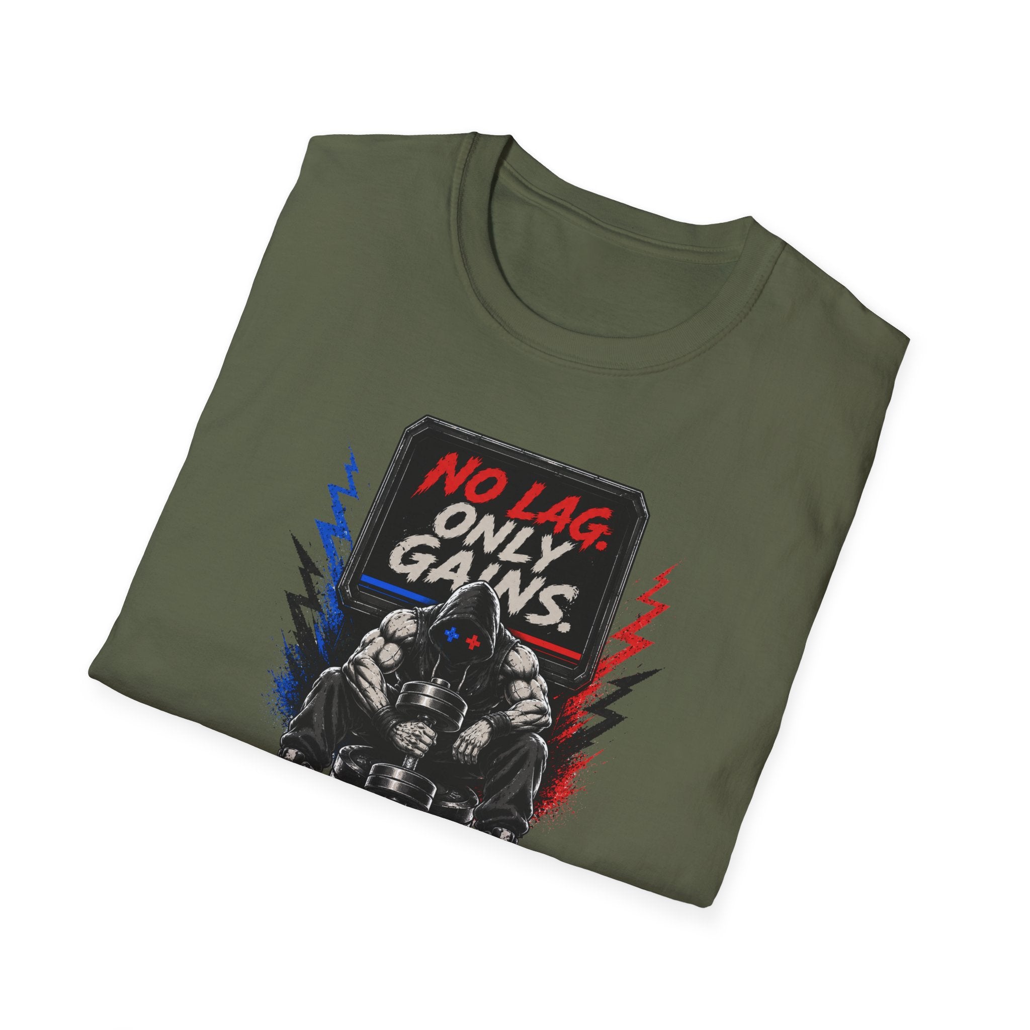No Lag Only Gains  T-Shirt