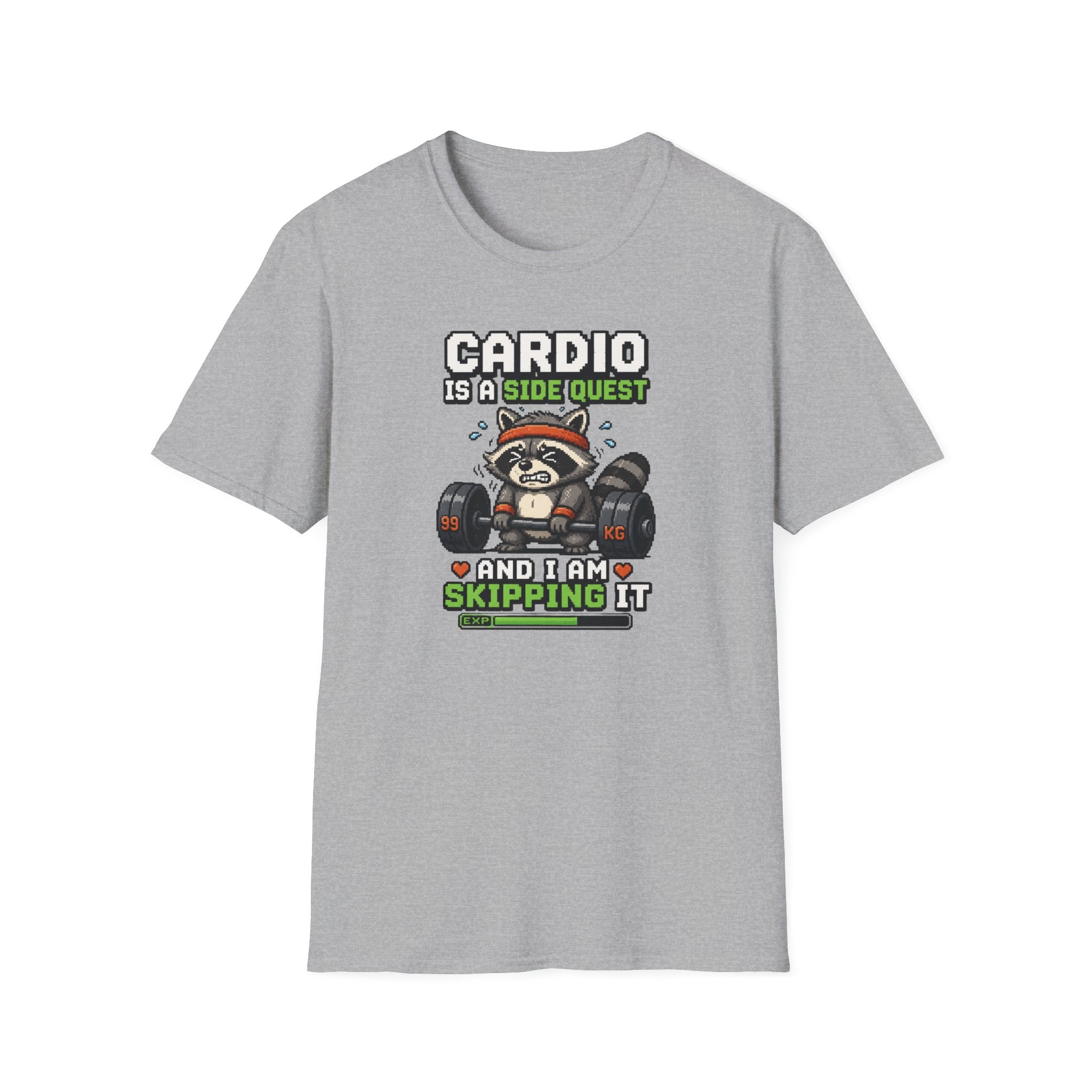 Cardio Is A Side Quest And I Am Skipping It T-Shirt
