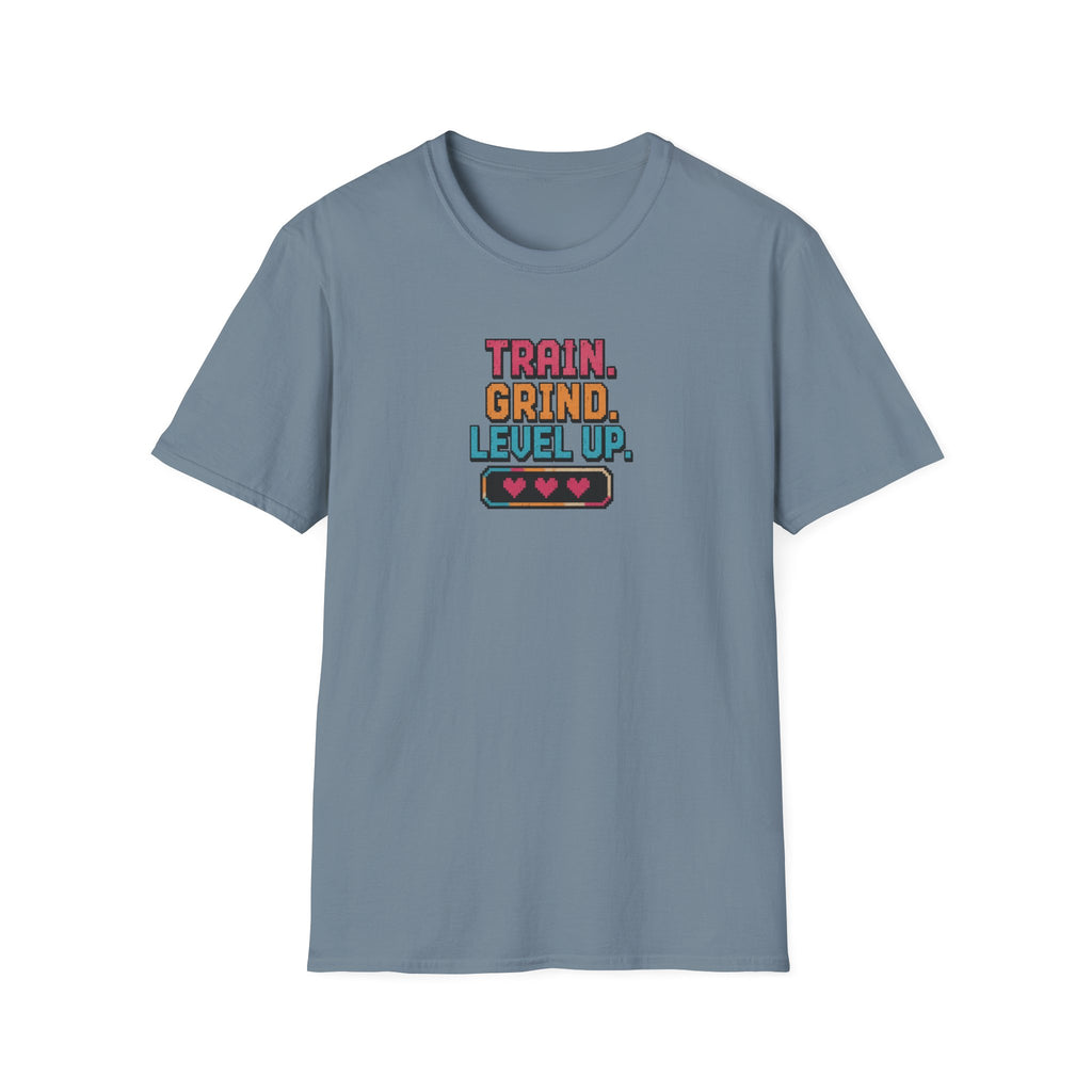 Train. Grind. Level Up. T-Shirt