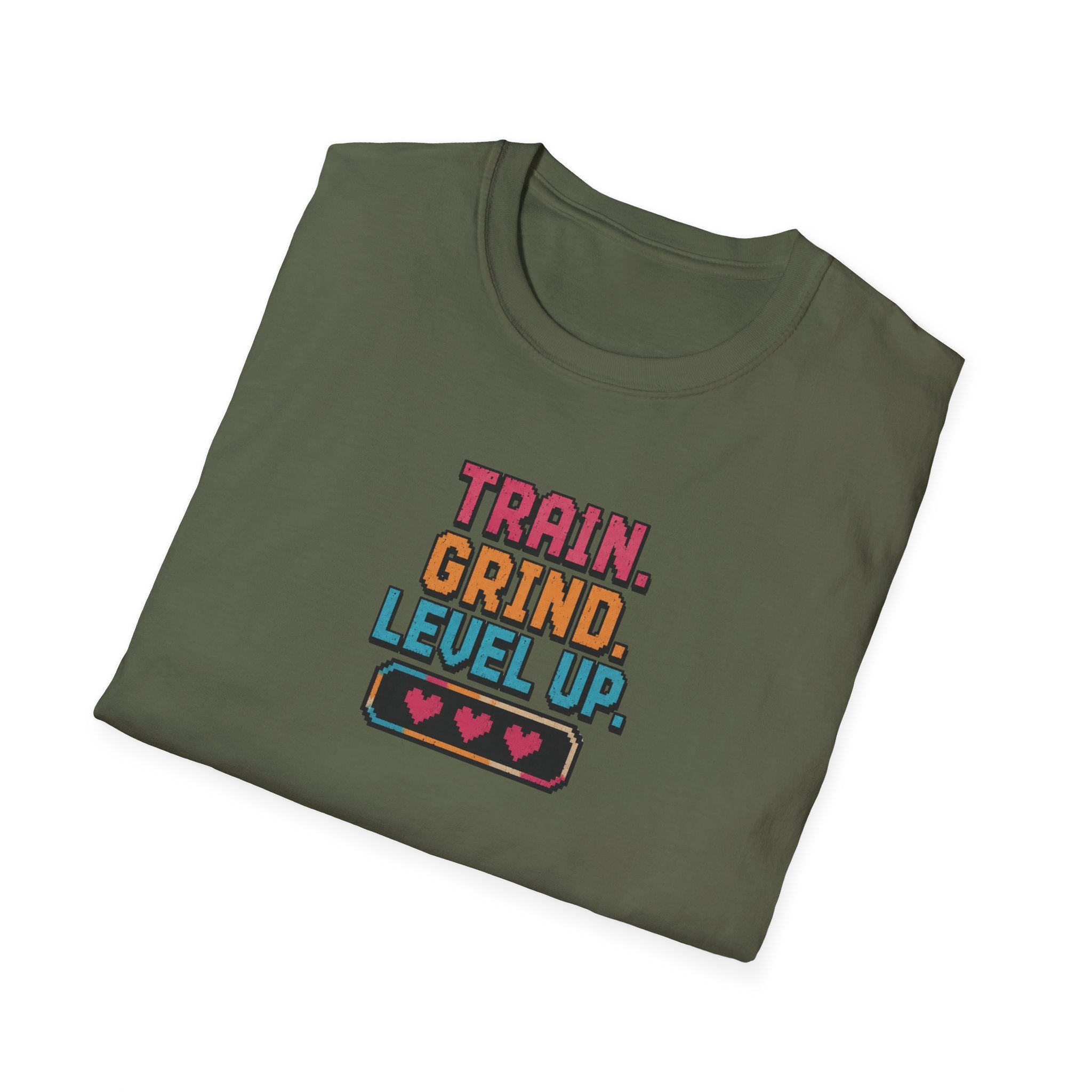 Train. Grind. Level Up. T-Shirt