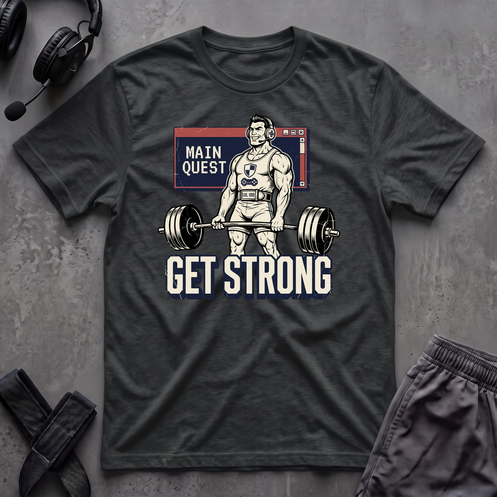 Main Quest Get Strong T-Shirt