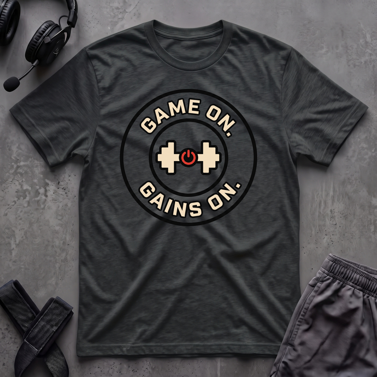 Game On. Gains On.  T-Shirt