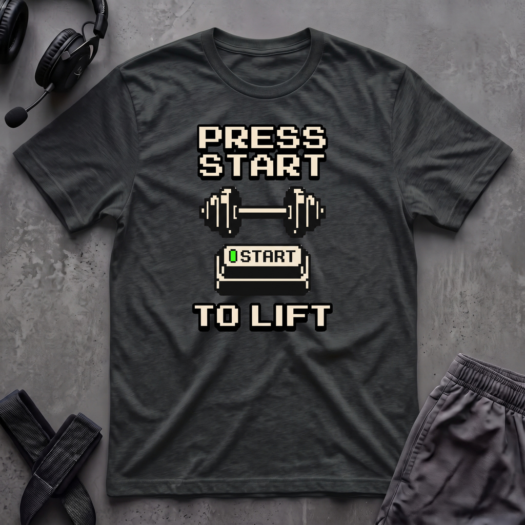 Press Start To Lift T-Shirt