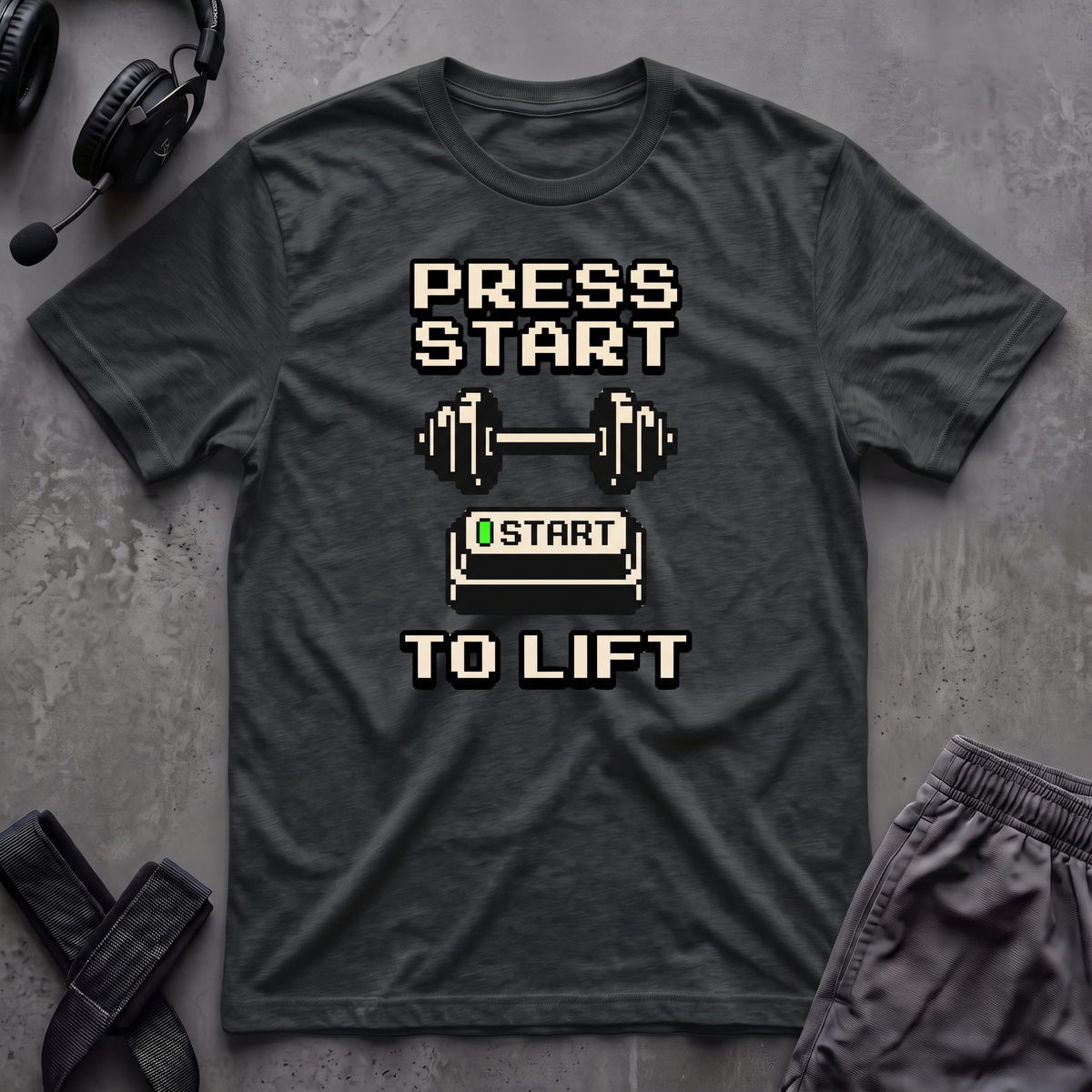 Press Start To Lift T-Shirt