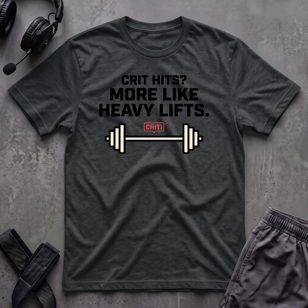 Crit Hits? More Like Heavy Lifts  T-Shirt