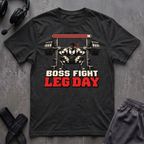 Boss Fight Leg Day T-Shirt