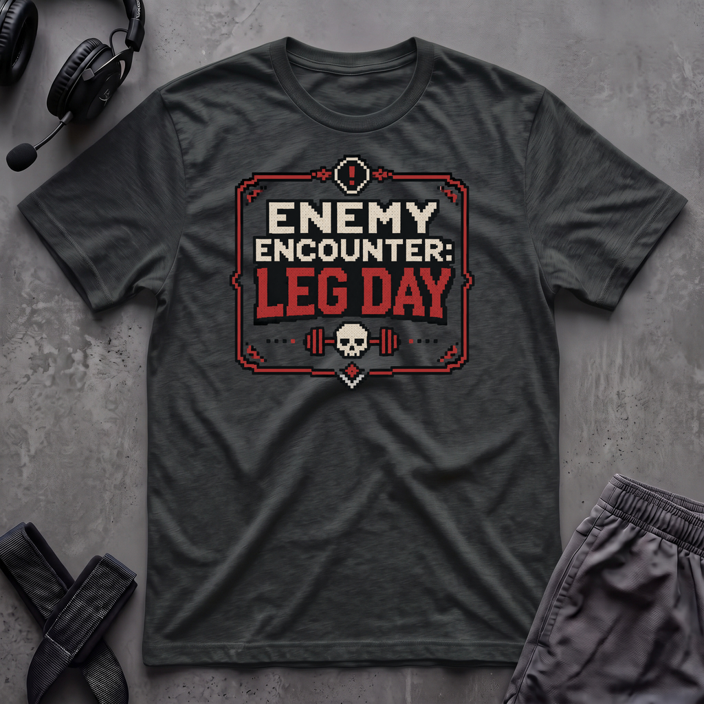 Enemy Encounter Leg Day T-Shirt