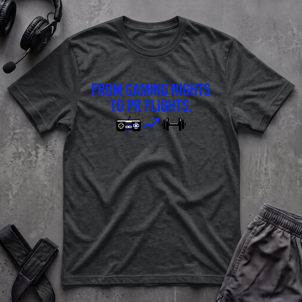 From Gaming Nights to PR Flights  T-Shirt