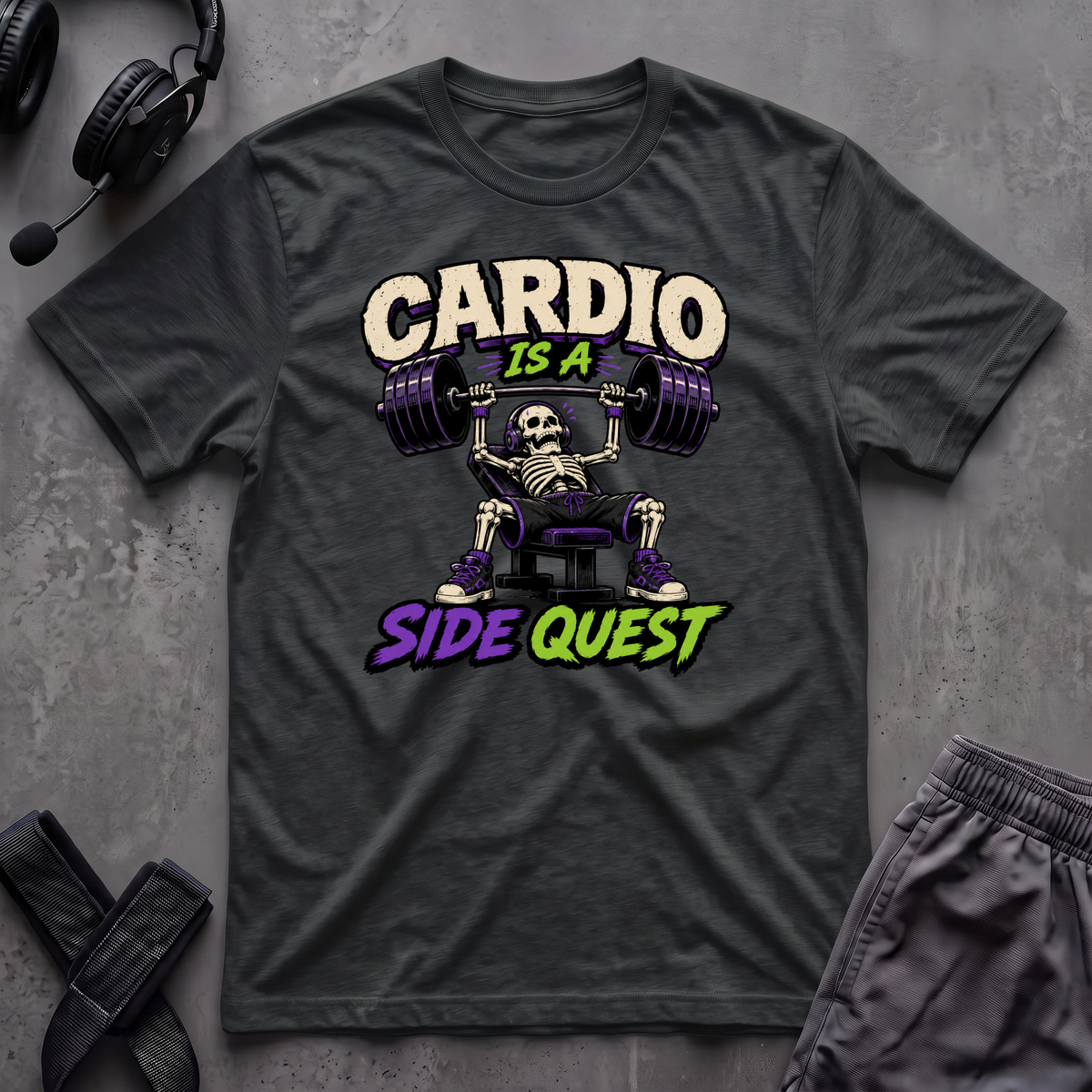 Cardio Is A Side Quest T-Shirt