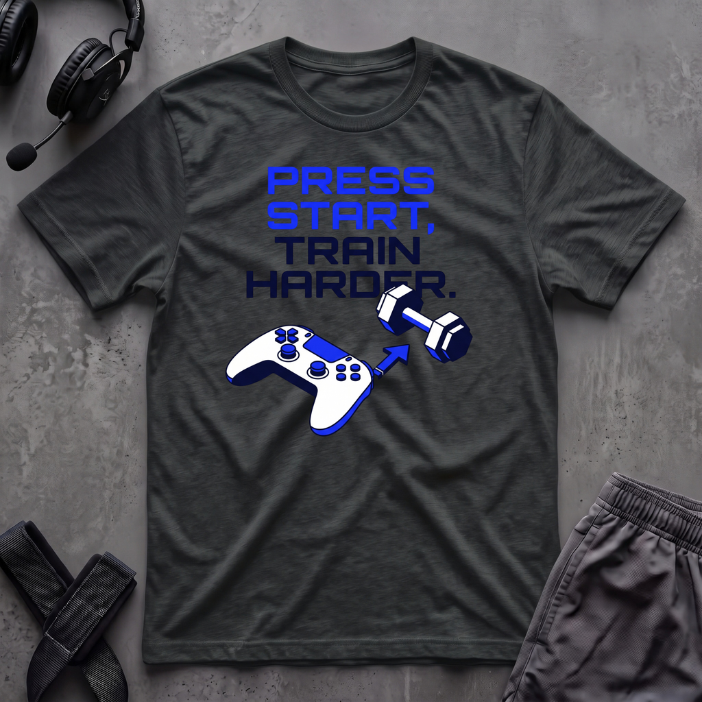 Press Start Train Harder T-Shirt