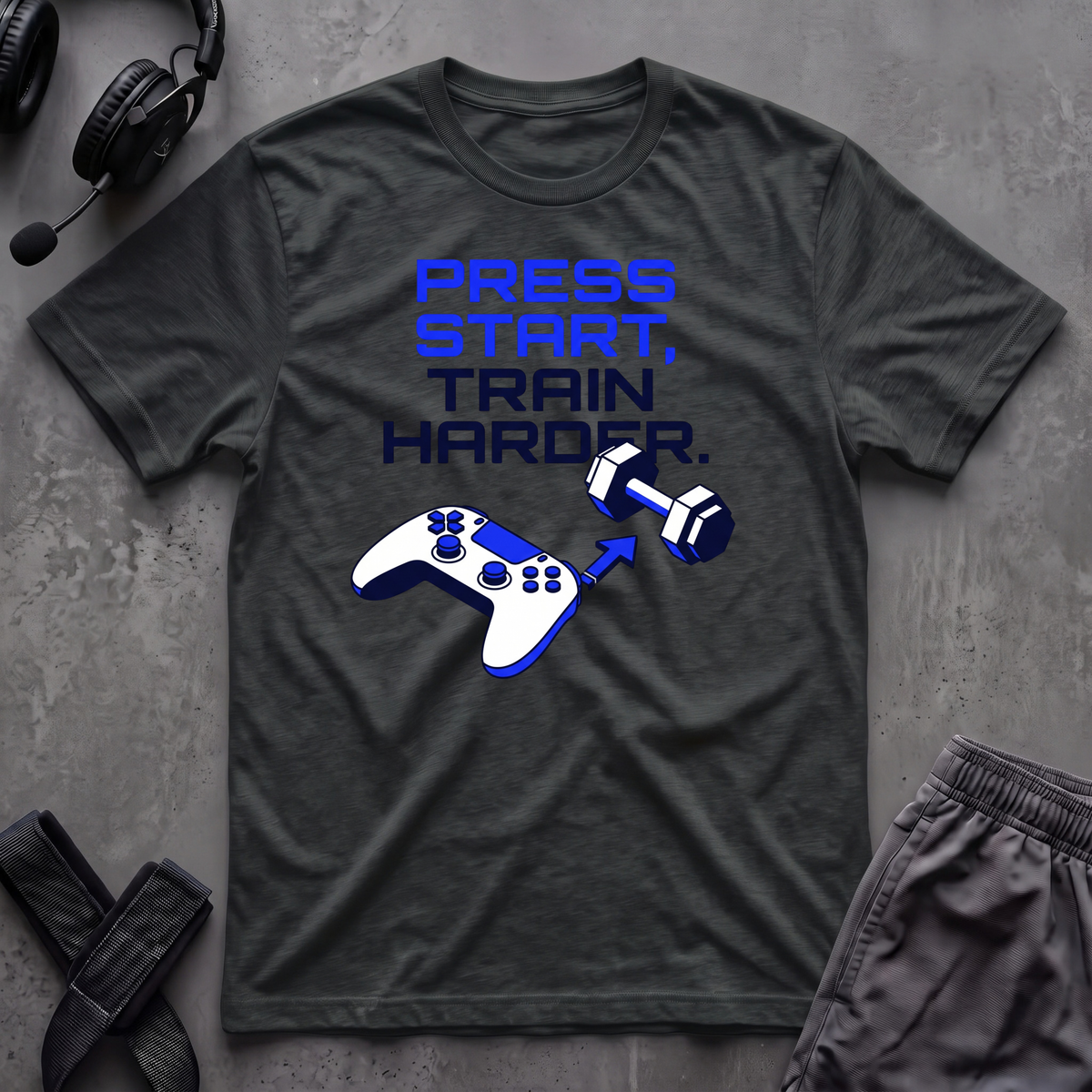 Press Start Train Harder T-Shirt