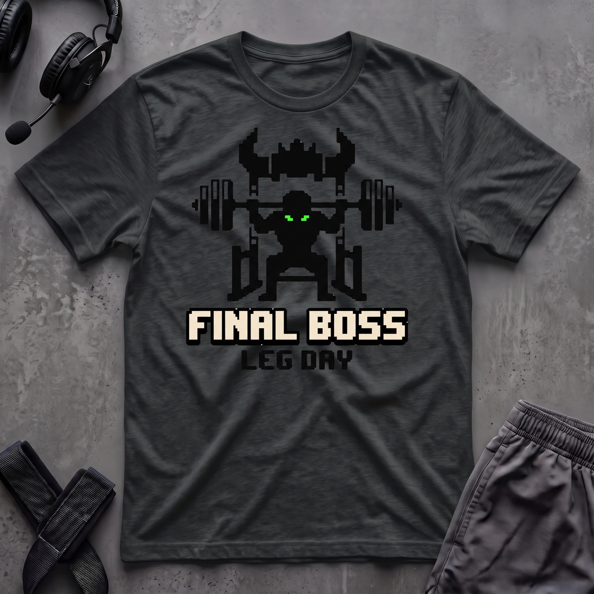 Final Boss Leg Day  T-Shirt