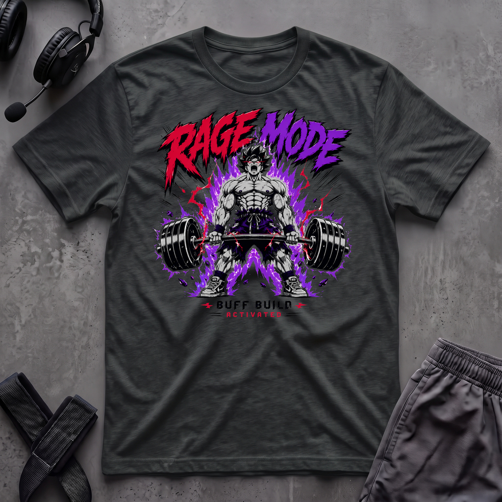 Rage Mode Buff Build Activated T-Shirt