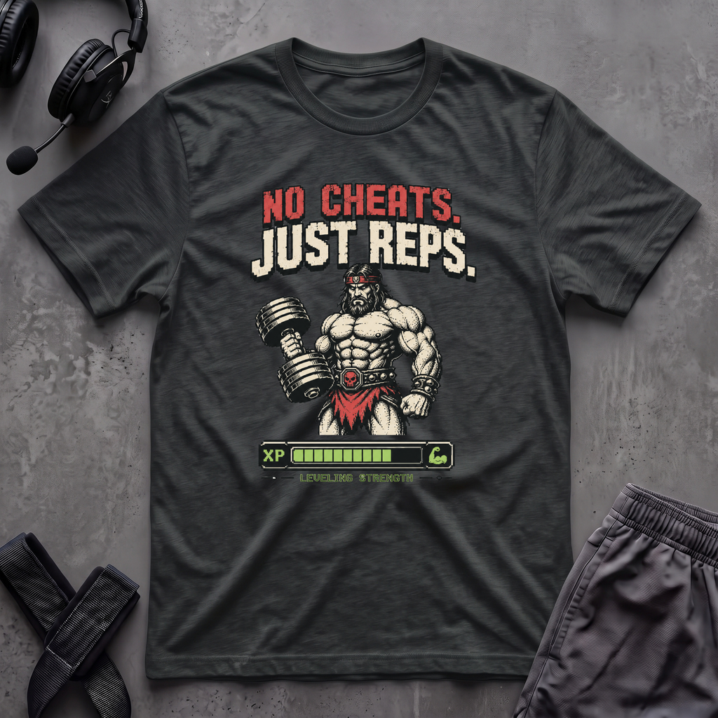 No Cheats Just Reps  T-Shirt