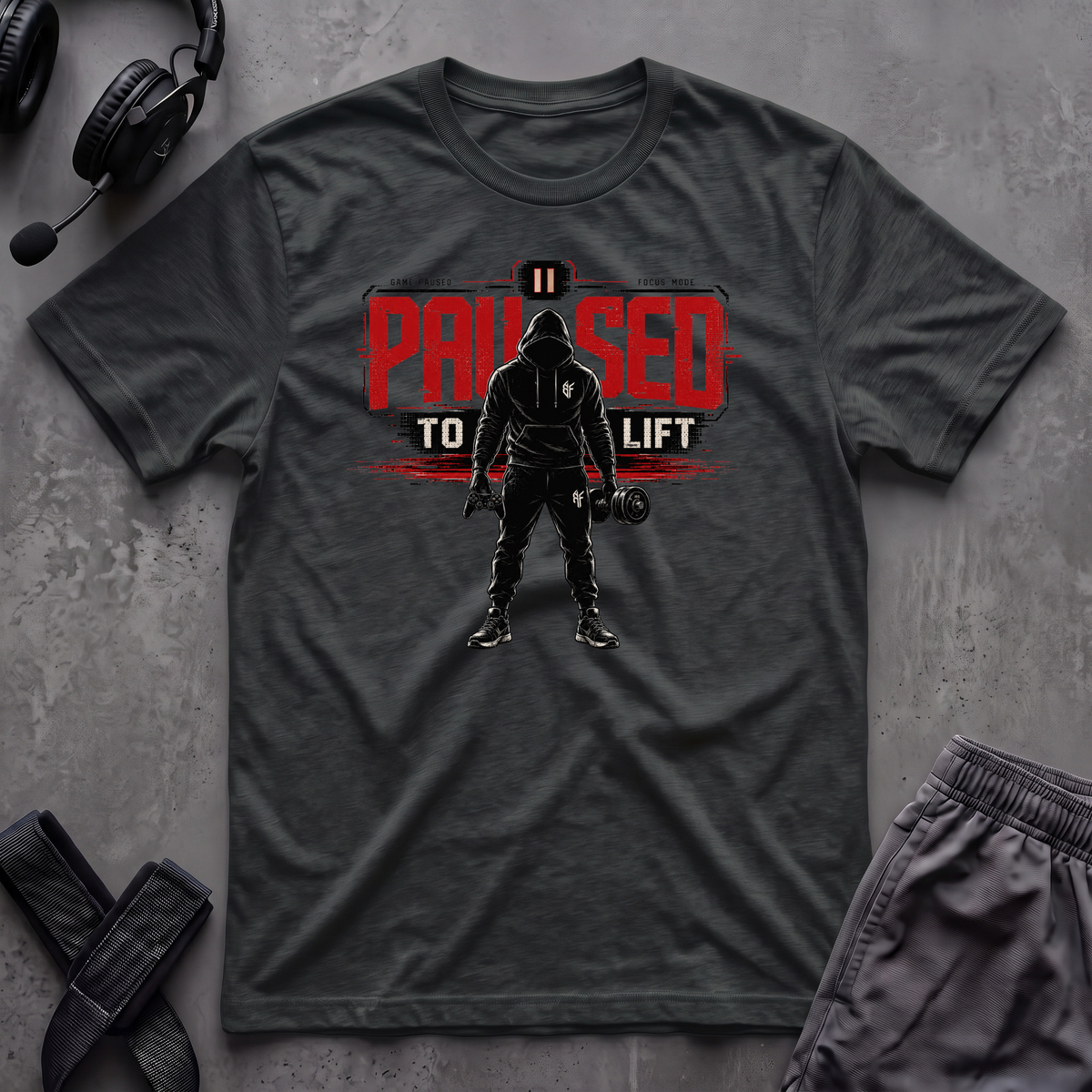 Paused To Lift  T-Shirt