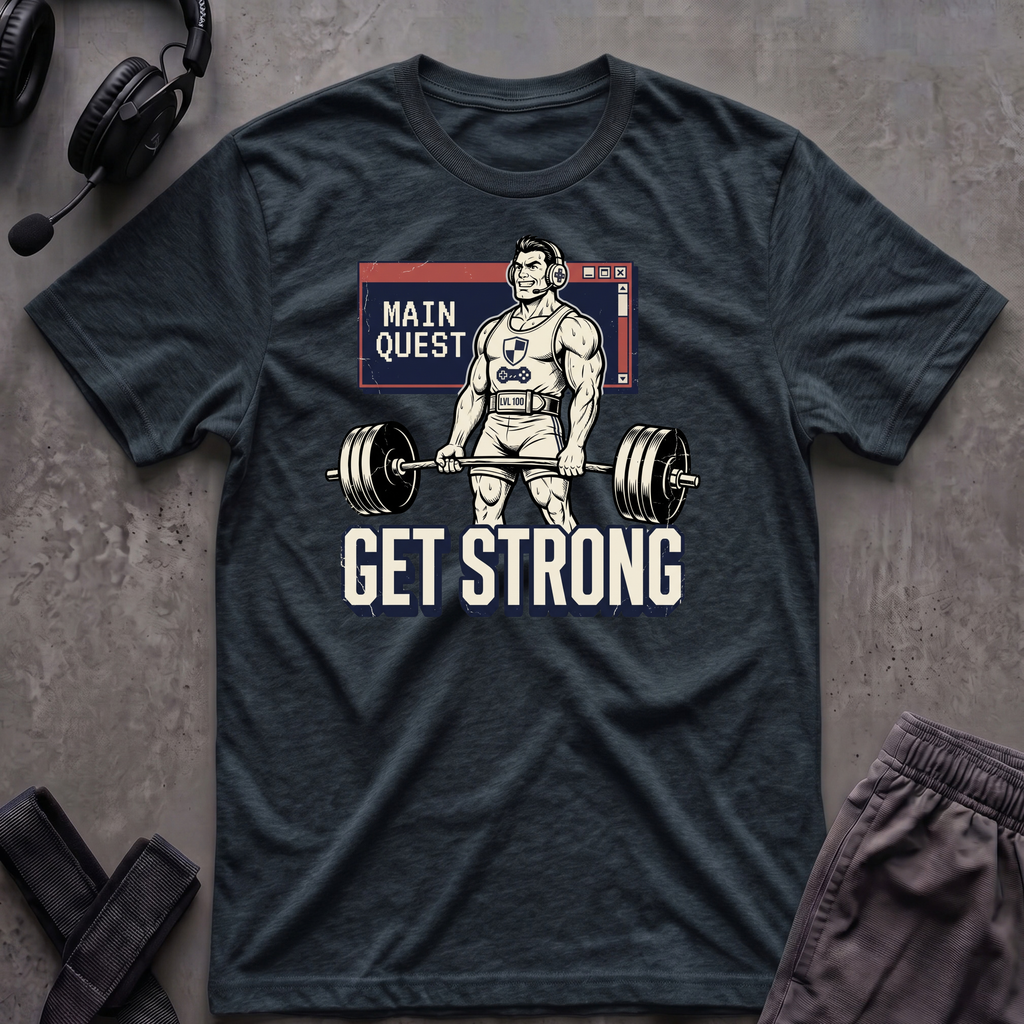 Main Quest Get Strong T-Shirt