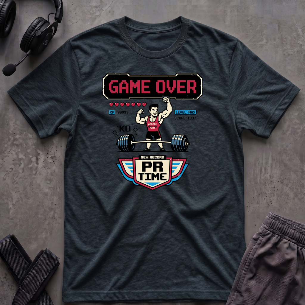 Game Over PR Time  T-Shirt
