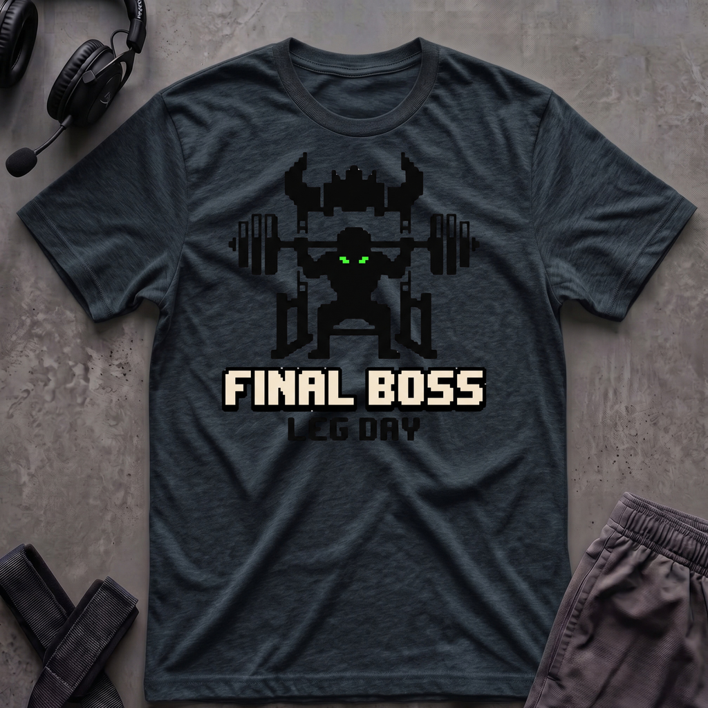 Final Boss Leg Day  T-Shirt
