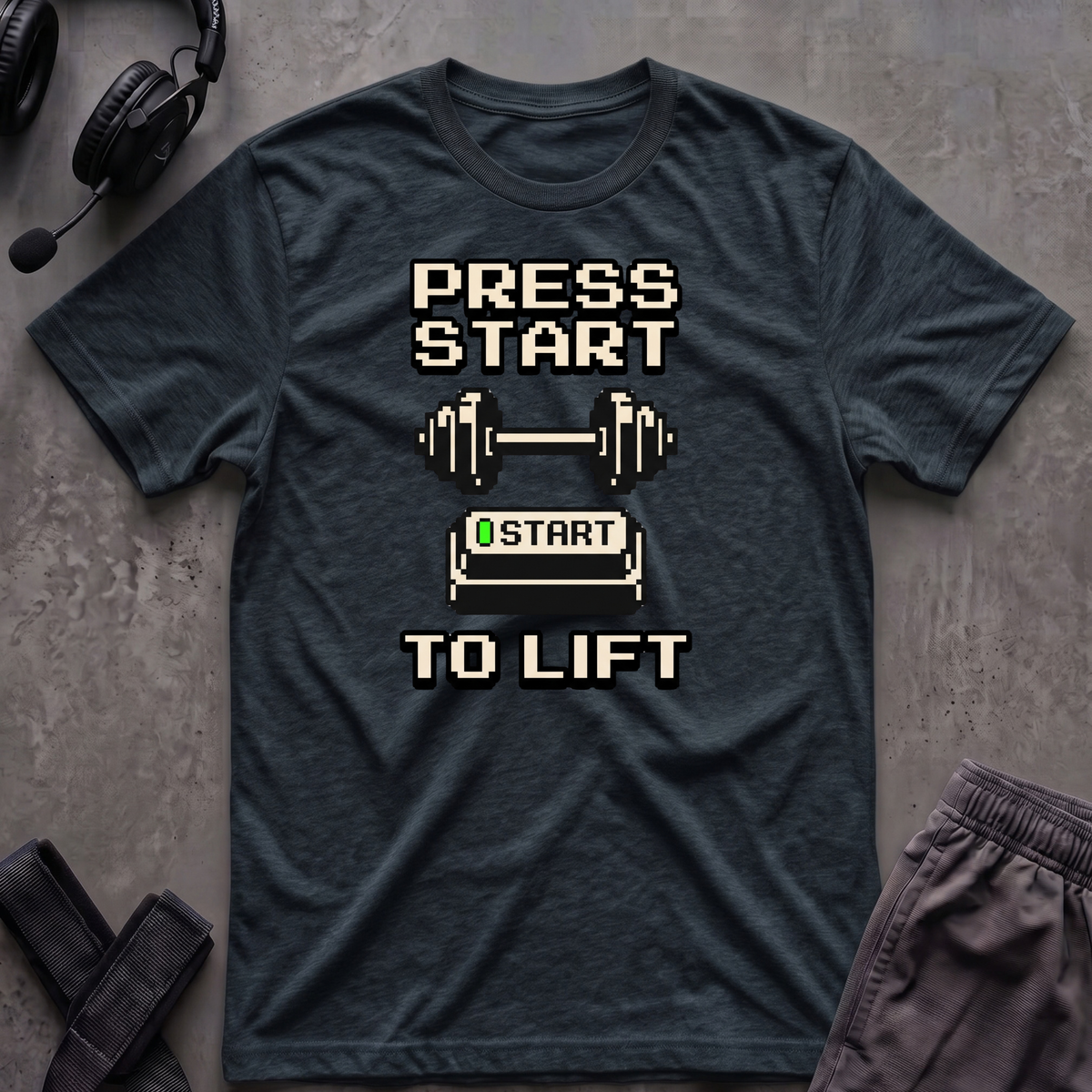 Press Start To Lift T-Shirt