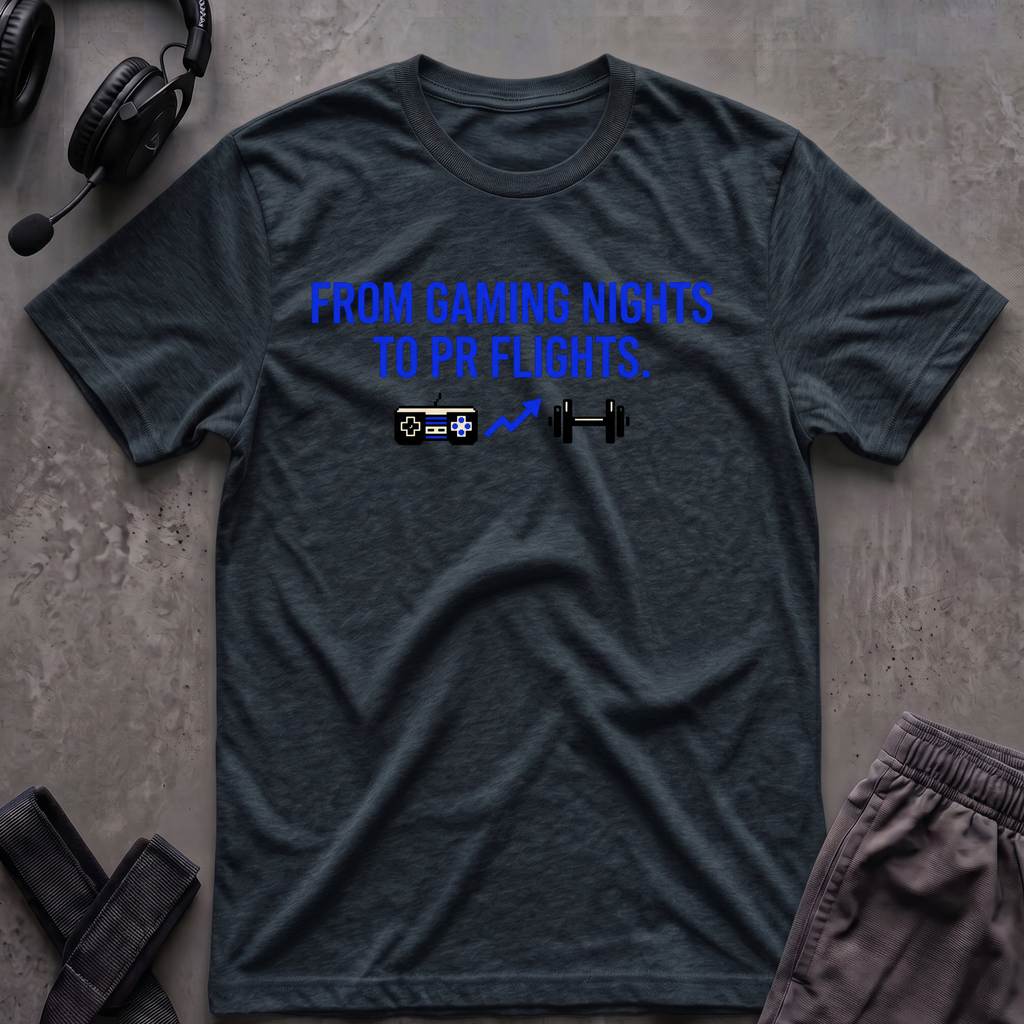 From Gaming Nights to PR Flights  T-Shirt