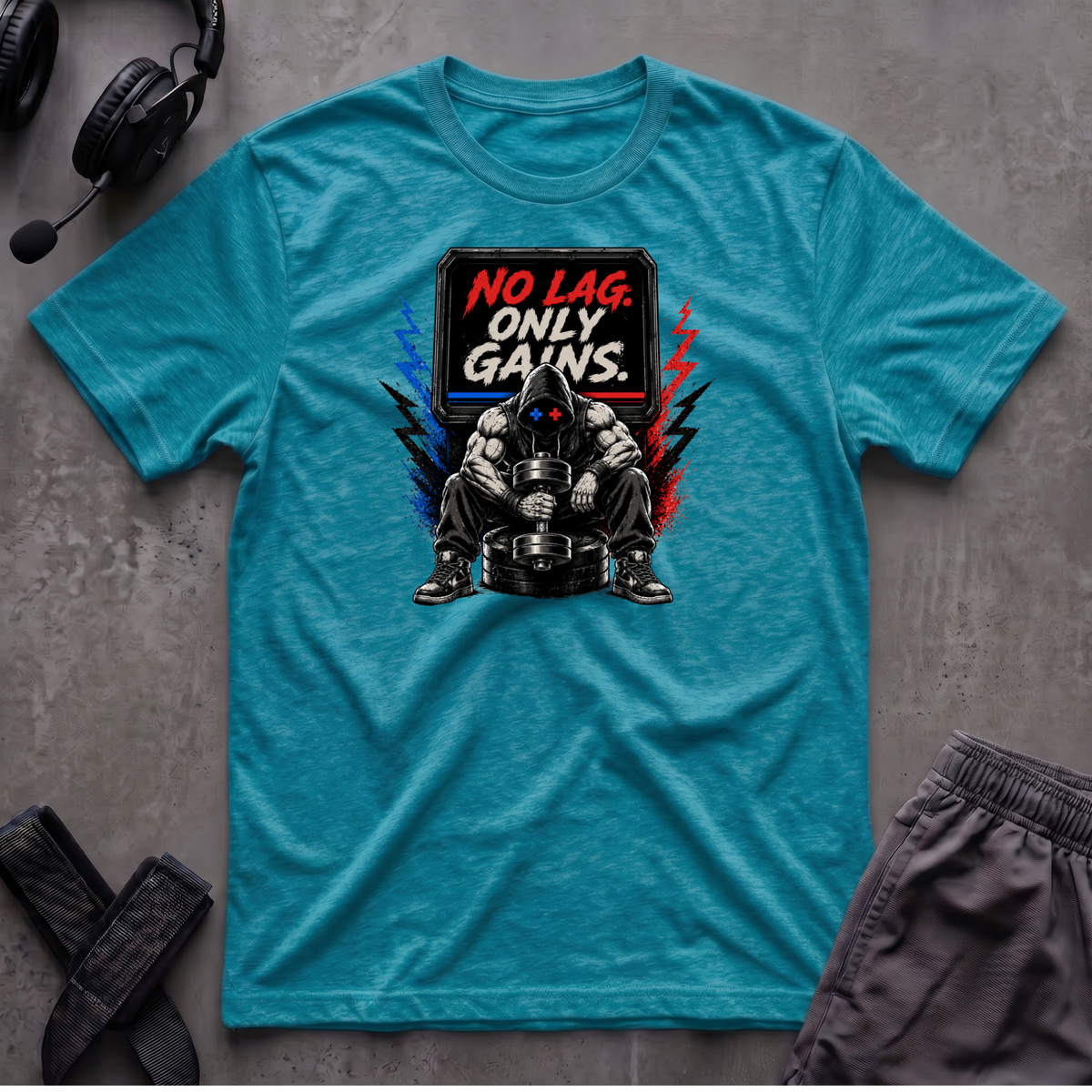No Lag Only Gains  T-Shirt