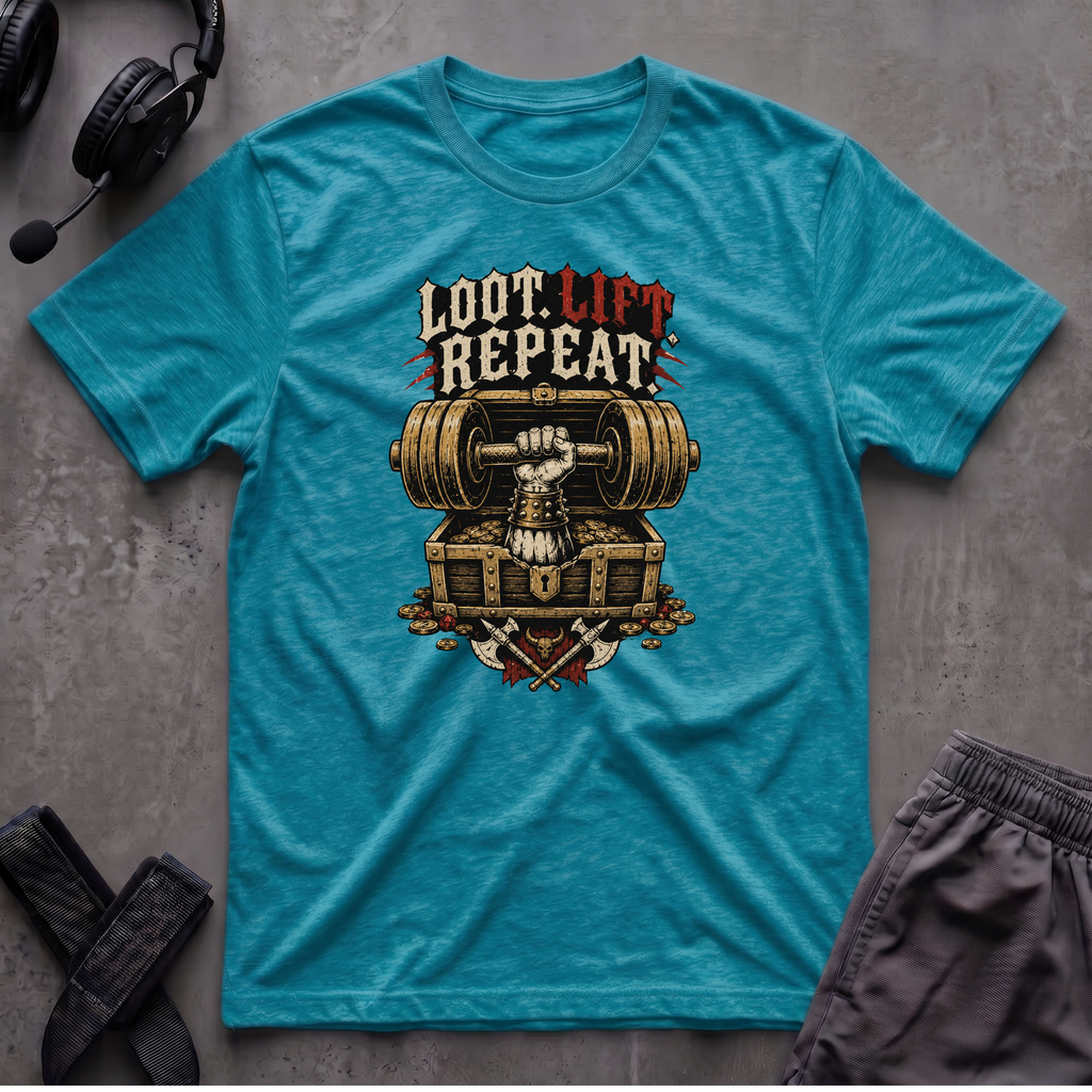 Loot. Lift. Repeat. T-Shirt