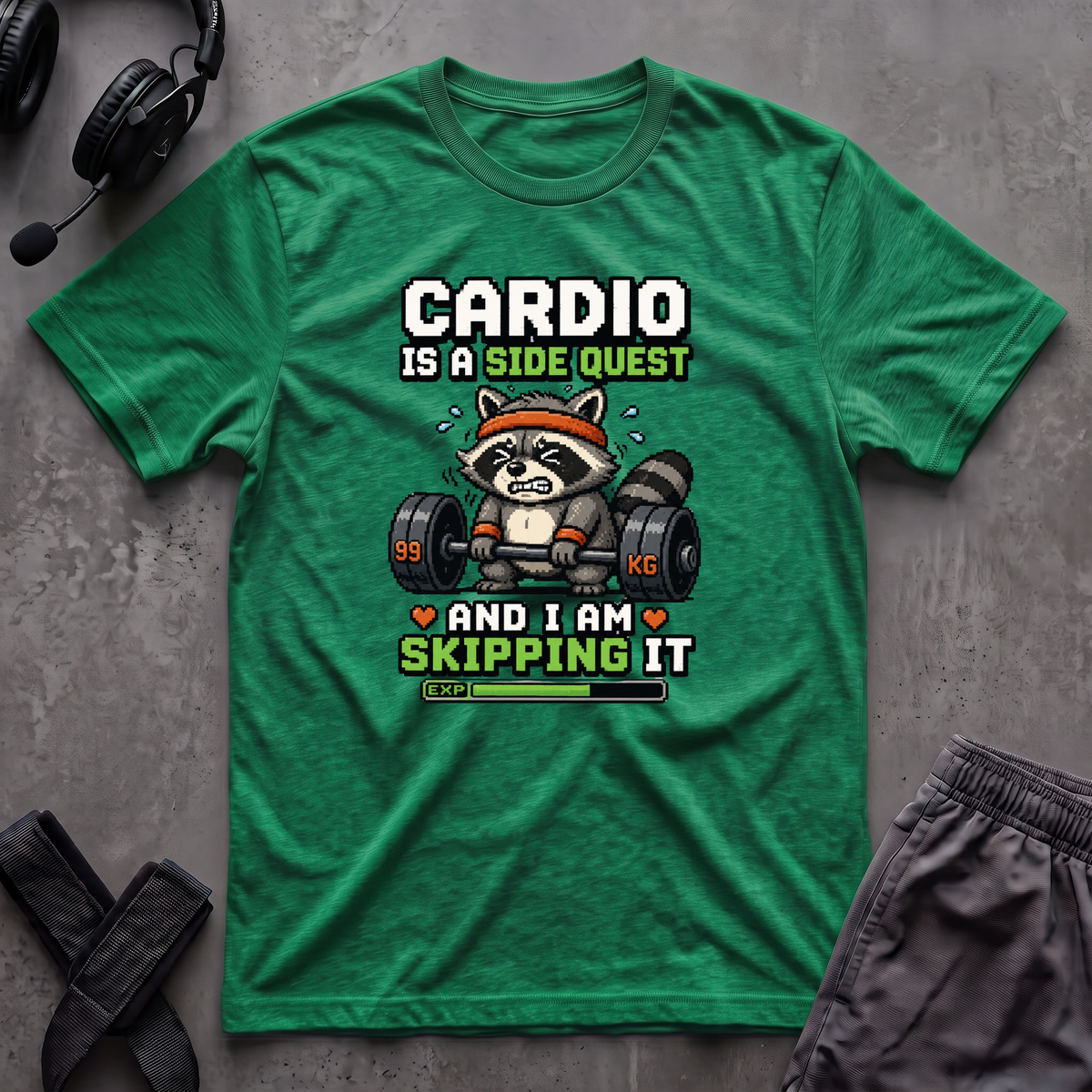 Cardio Is A Side Quest And I Am Skipping It T-Shirt
