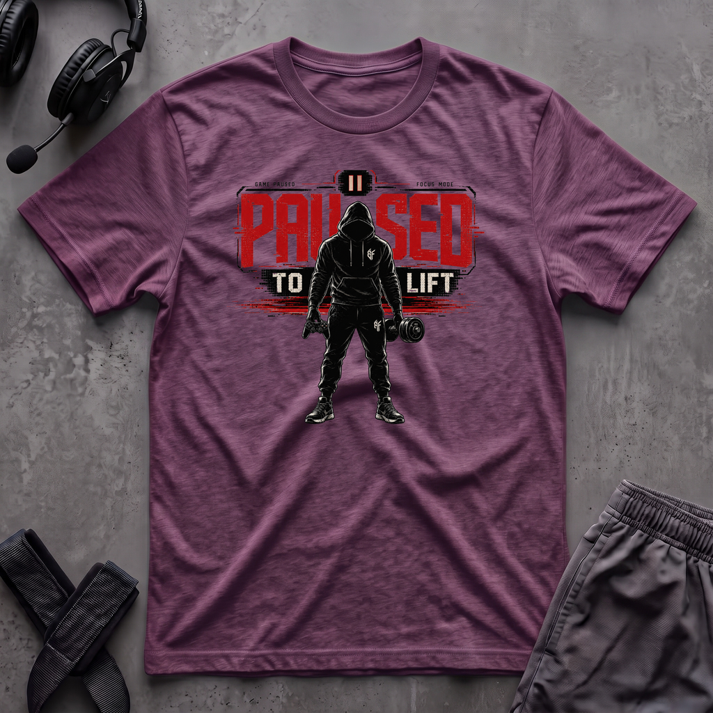 Paused To Lift  T-Shirt