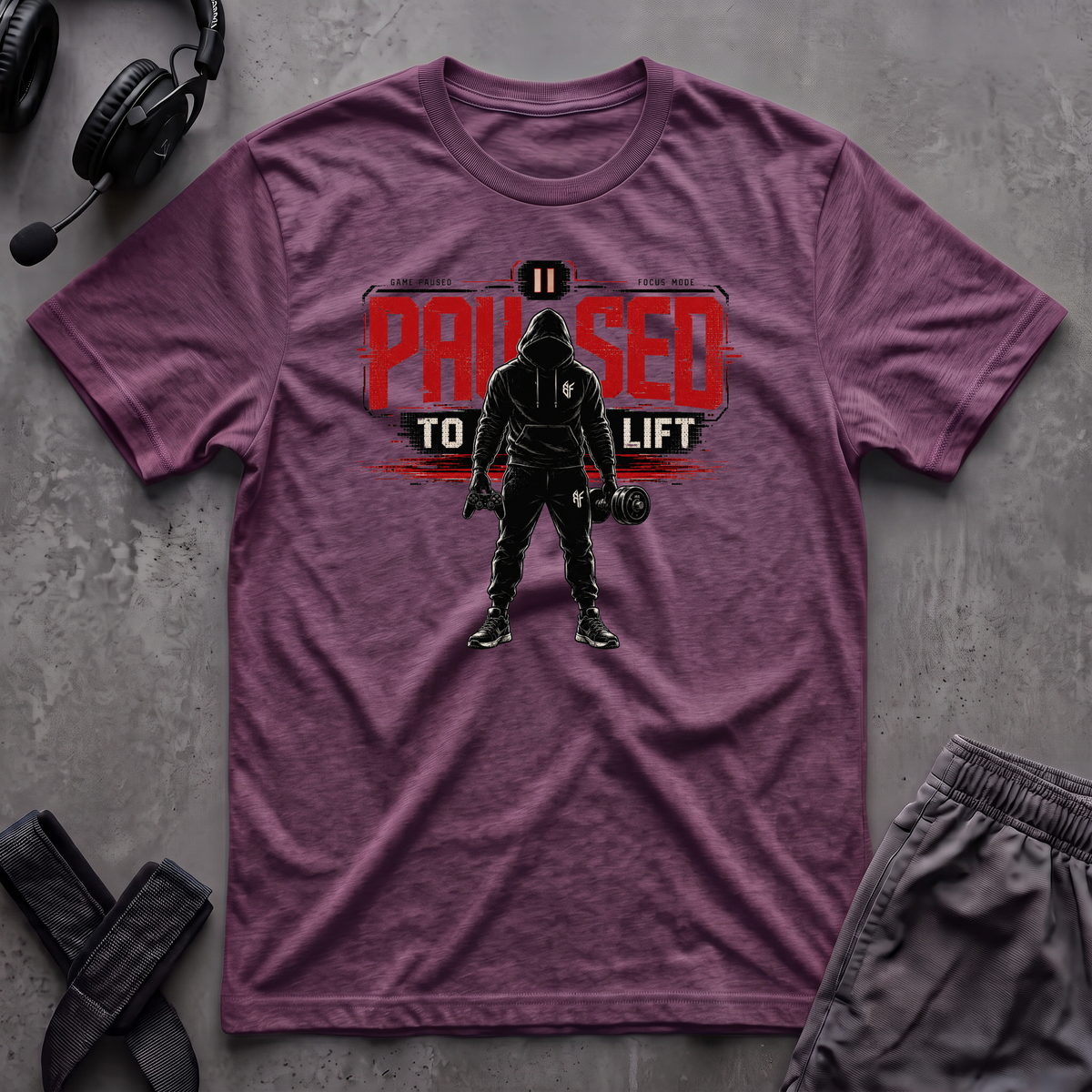 Paused To Lift  T-Shirt