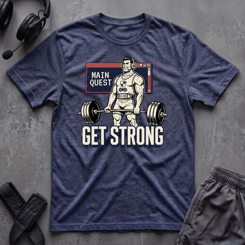 Main Quest Get Strong T-Shirt