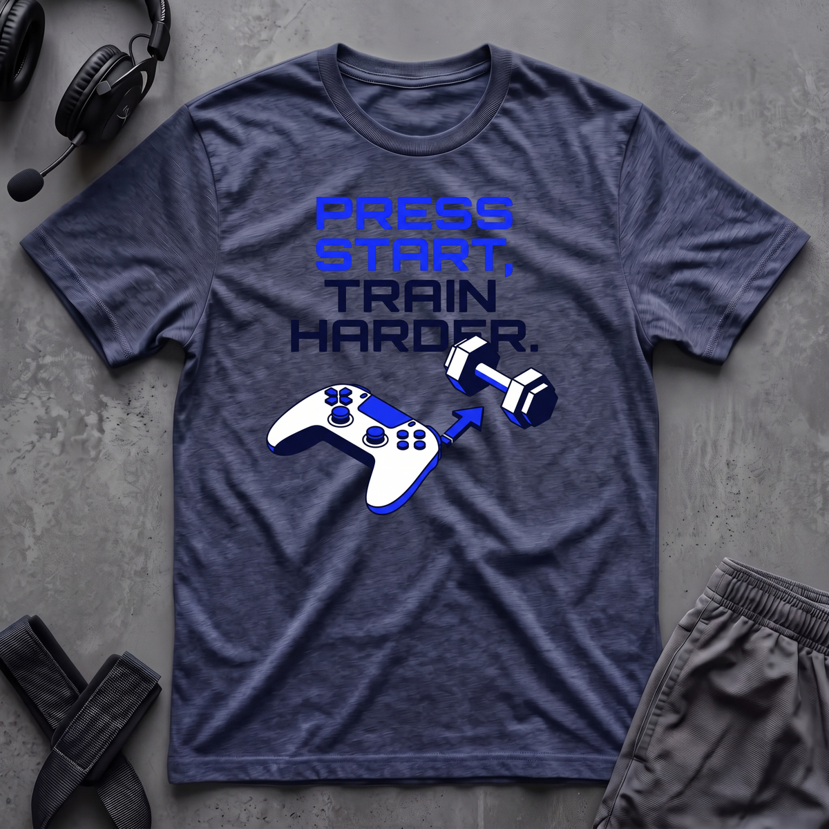 Press Start Train Harder T-Shirt