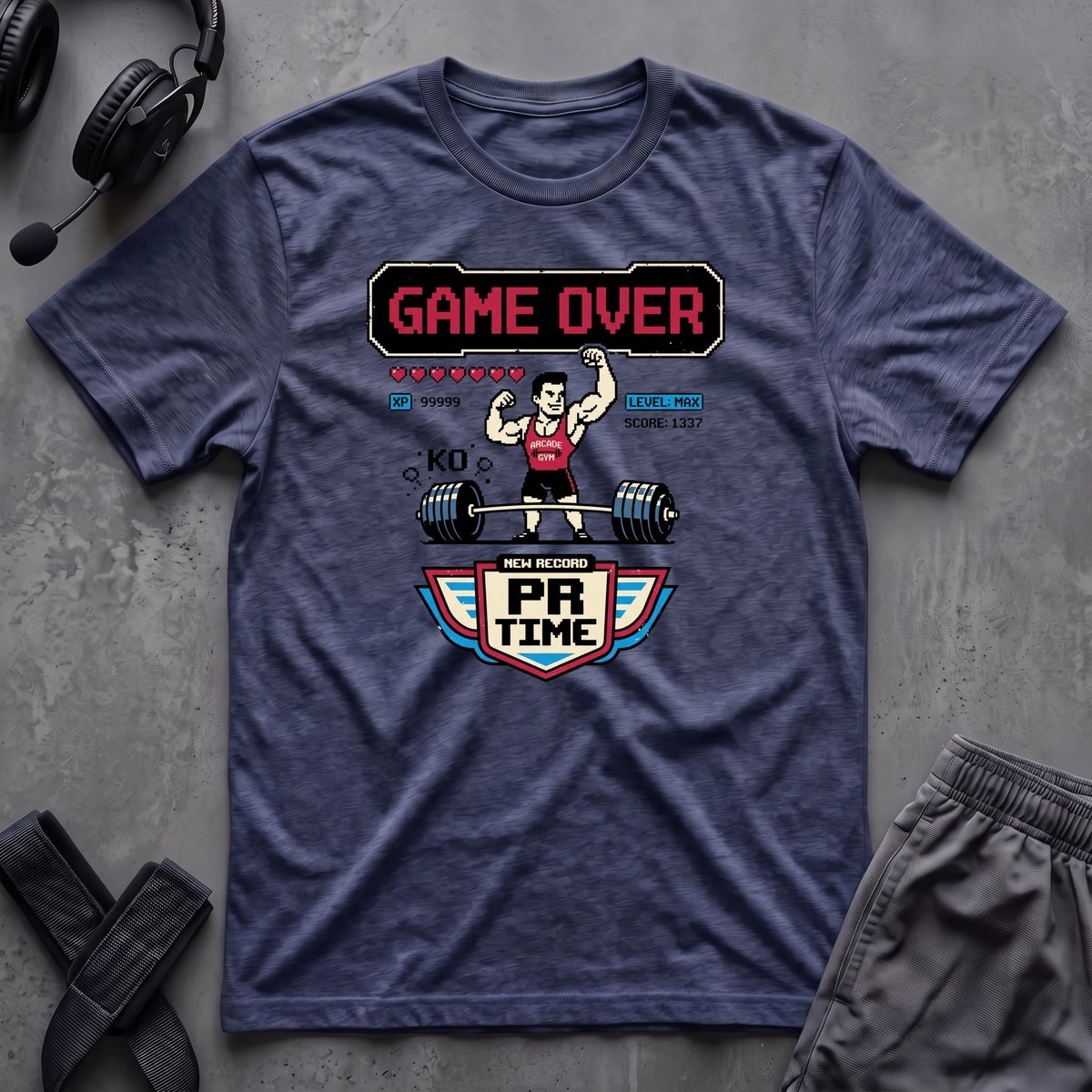 Game Over PR Time  T-Shirt